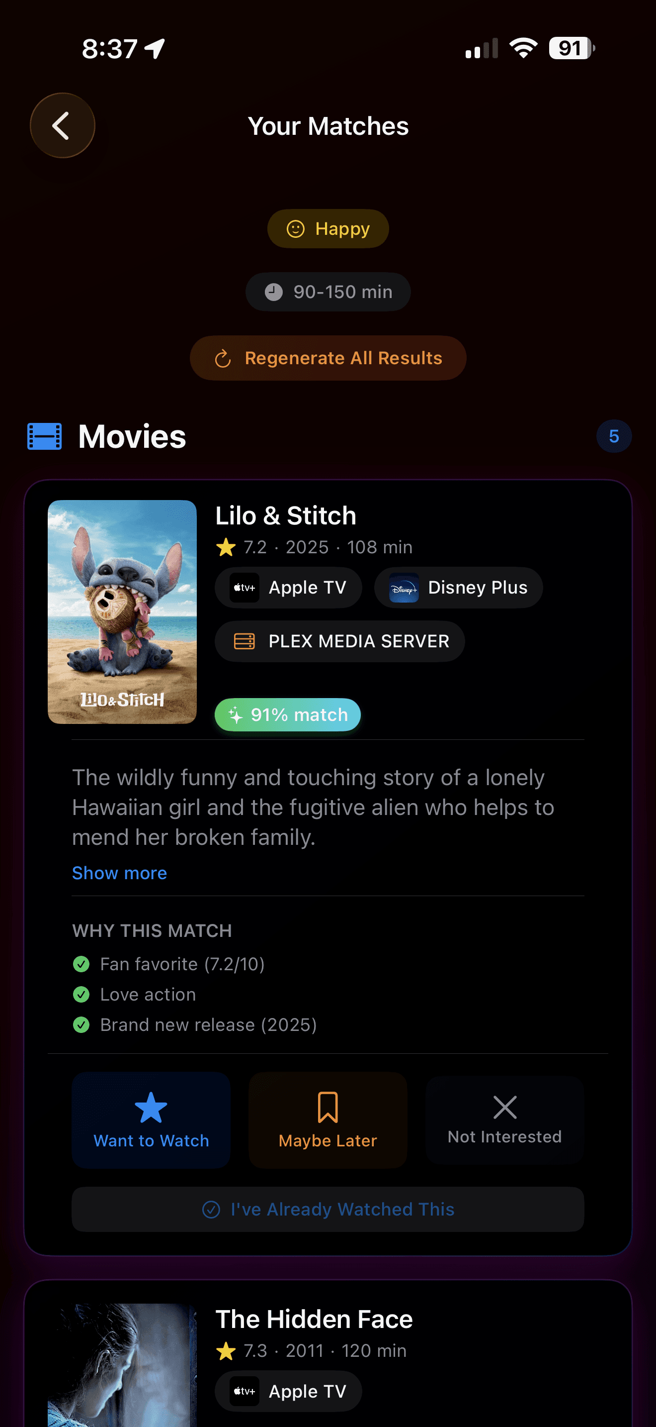 Moodie results - the solution to decision fatigue